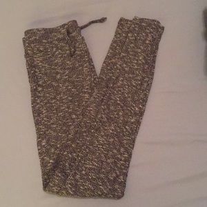 Gymshark Slounge Leggings, Charcoal Marl, size XS